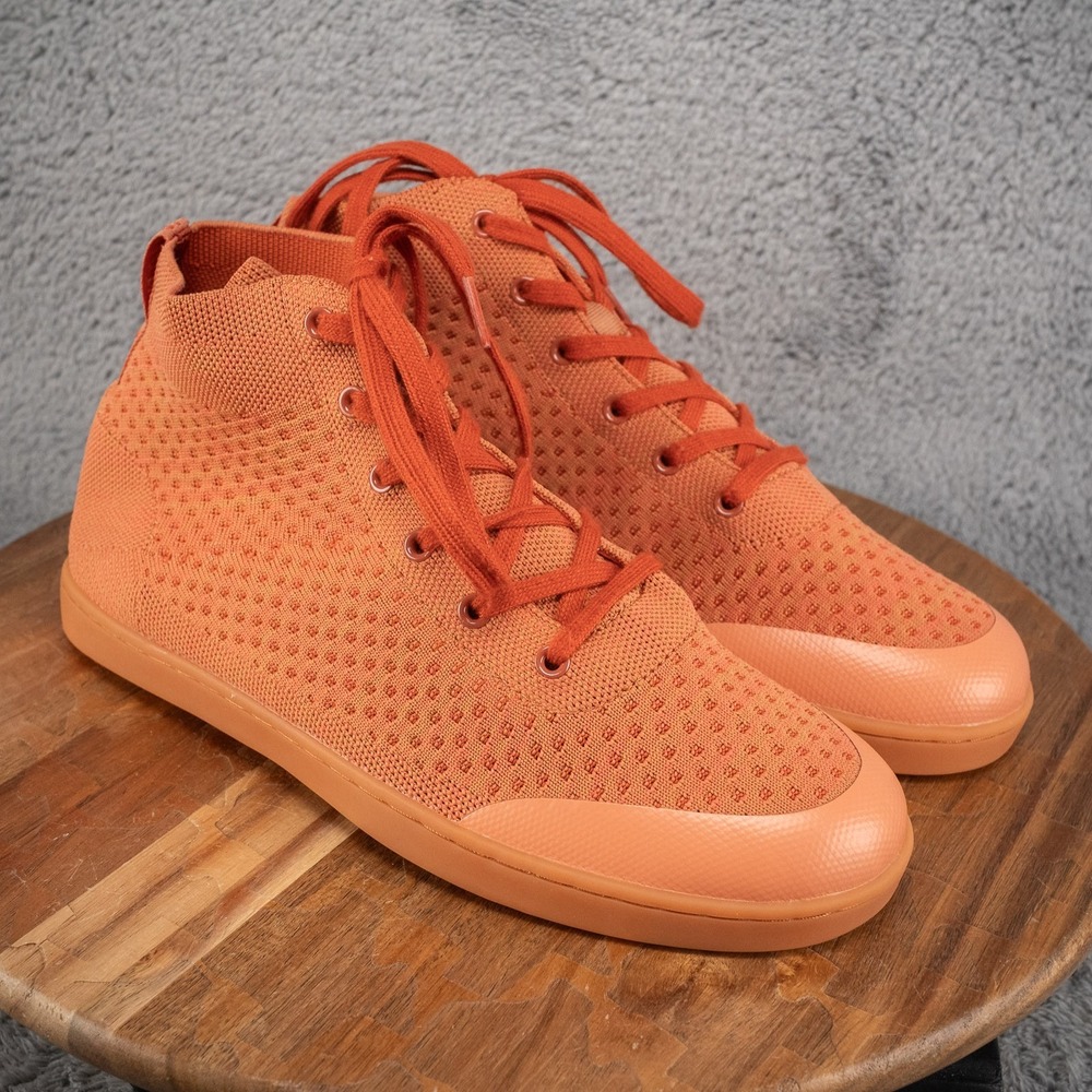 SUAVS Mens Legacy Sneaker Size 11 Clay Knit High Top Shoe Recycled Washable